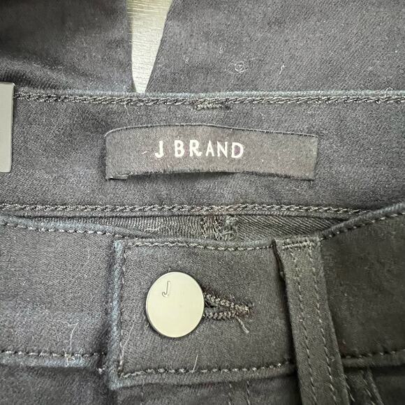 J Brand Super Skinny Skinny Pitch Low Rise Leggings Jeggings Jeans Black Stretch - Picture 7 of 11